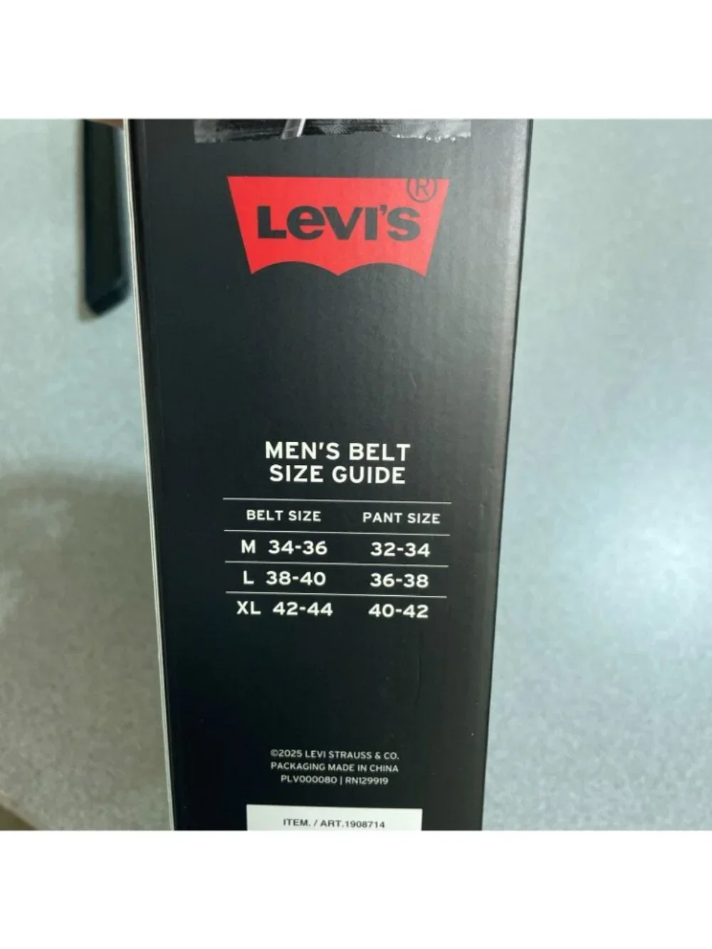 Levis new tag